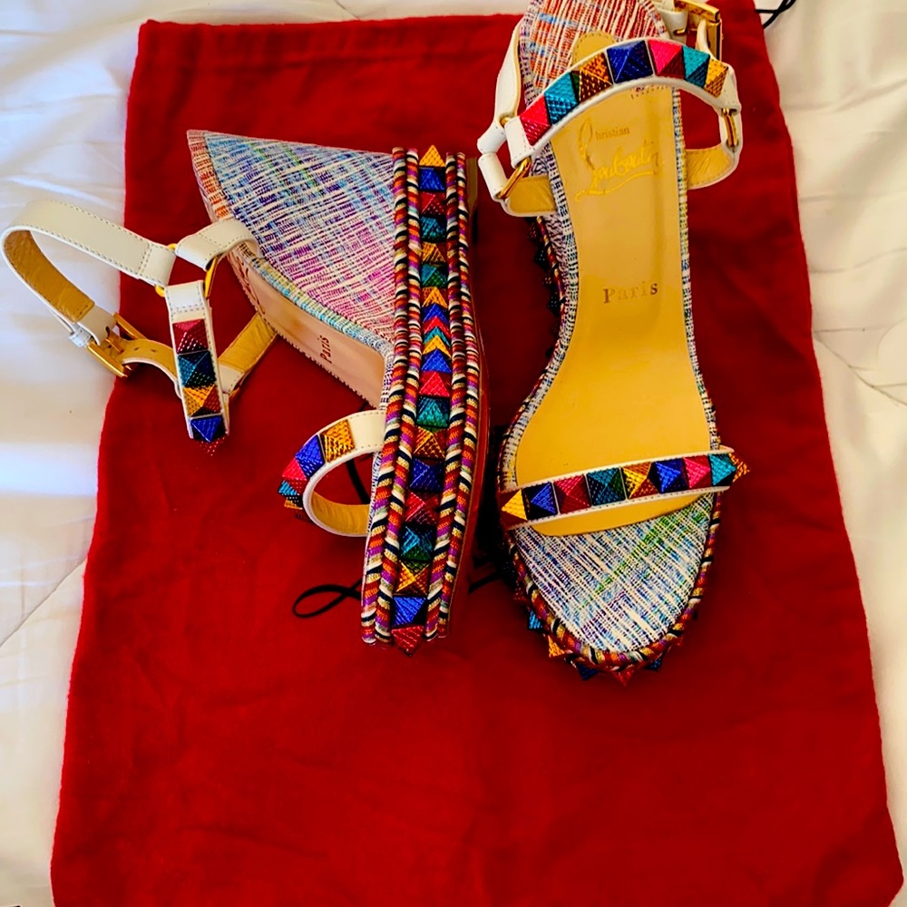 Brand New Christian Louboutin sandals.